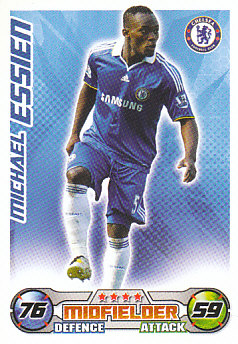 Michael Essien Chelsea 2008/09 Topps Match Attax #85
